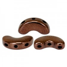 Les perles par Puca® Arcos beads Dark bronze 23980/14415